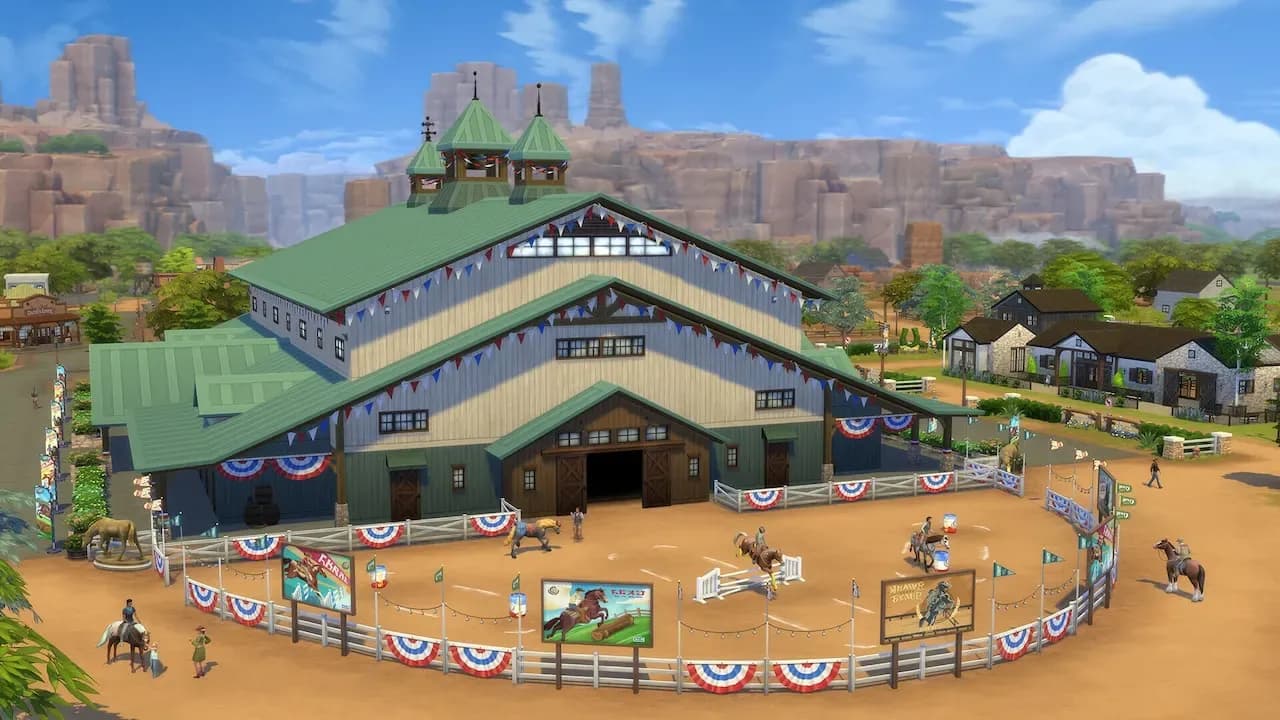 Screenshot 2 di The Sims 4 Horse Ranch Expansion Pack PC EA App CD Key