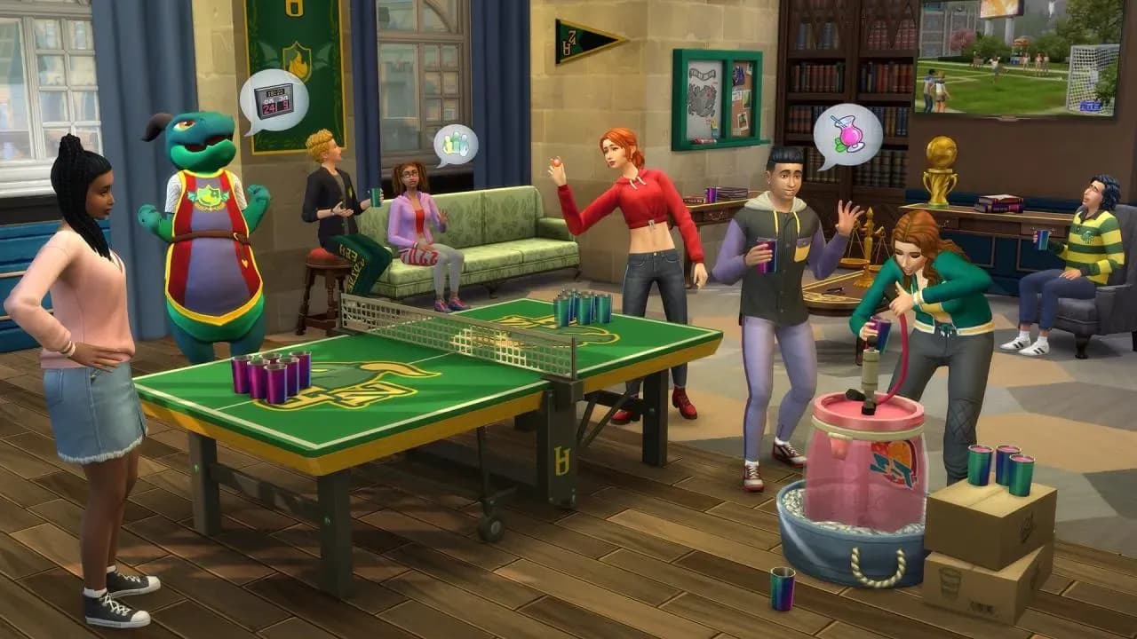 Screenshot 2 di The Sims 4 Discover University PC EA App CD Key