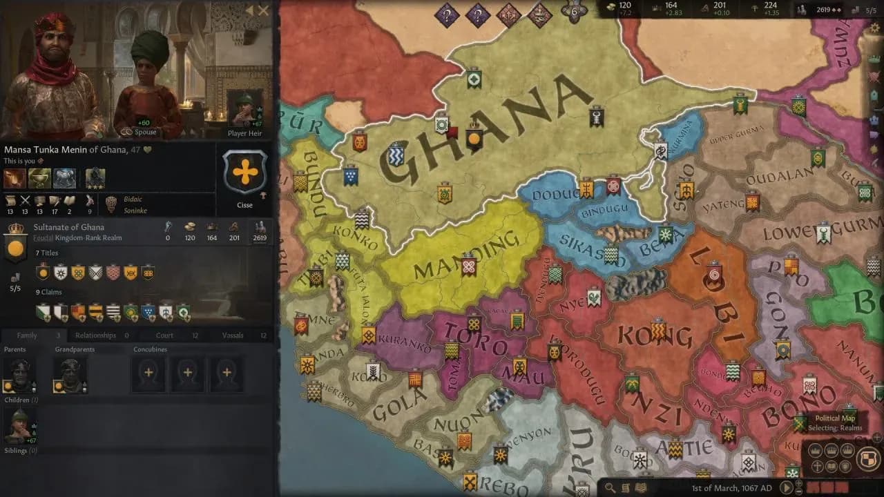 Screenshot 1 di Crusader Kings III Collection Bundle PC Steam CD Key