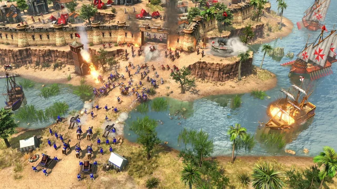 Screenshot 2 di Age of Empires III: Definitive Edition - Knights of the Mediterranean PC Steam CD Key
