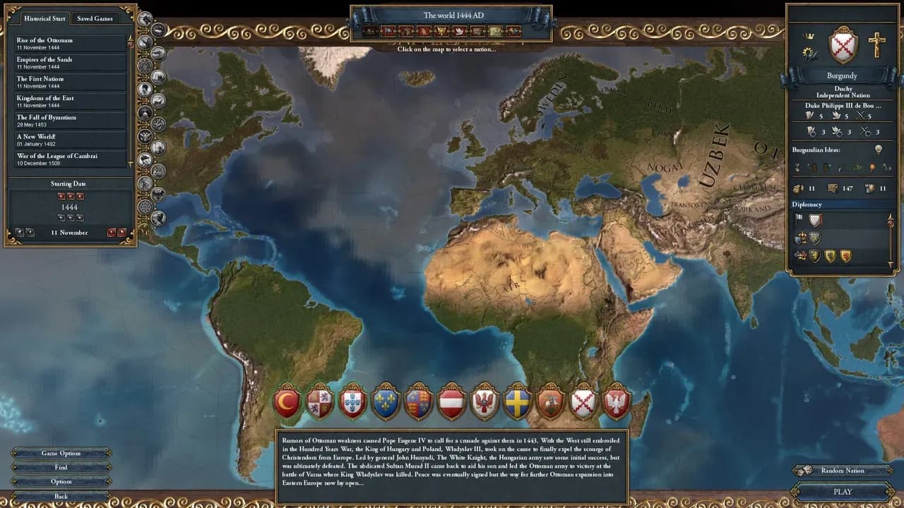 Screenshot 4 di Europa Universalis IV PC Steam CD Key