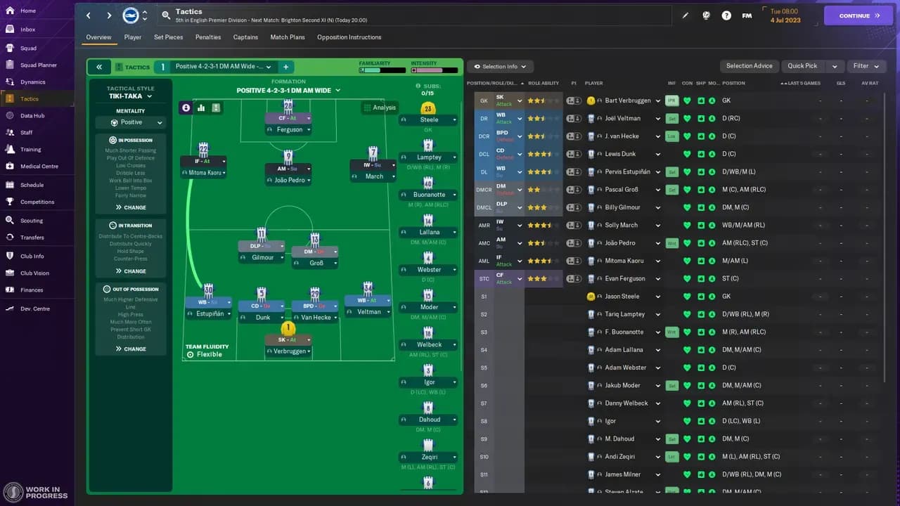 Football Manager 2024 PS5 Account screenshot 1