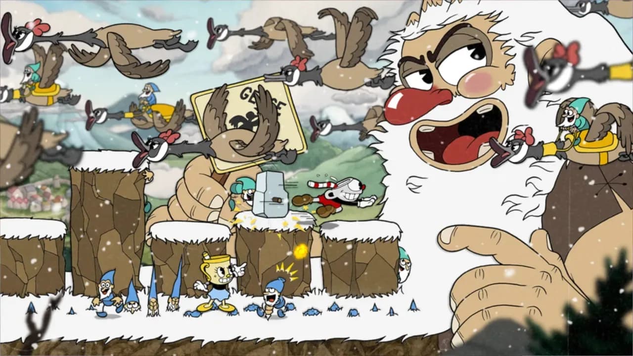 Screenshot 4 di Cuphead & The Delicious Last Course Bundle PC Steam CD Key