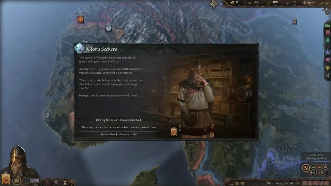Screenshot 1 di Crusader Kings III: Northern Lords PC Steam CD Key