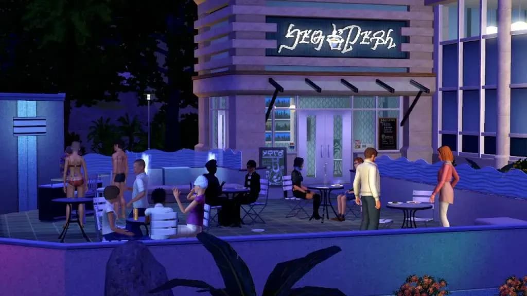 Screenshot 1 di The Sims 3 Town Life Stuff PC EA App CD Key