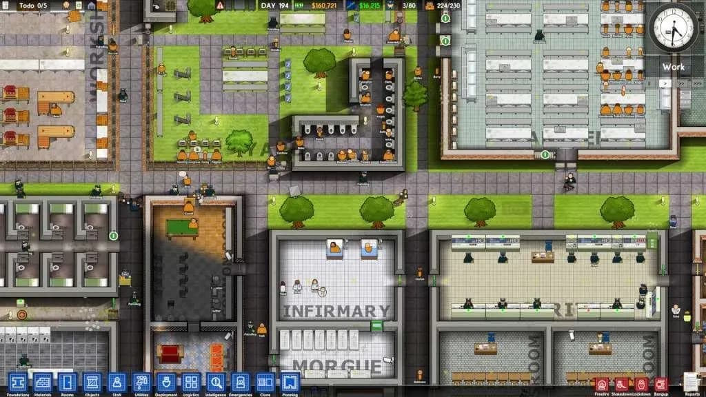 Screenshot 4 di Prison Architect PC Steam CD Key (EU)