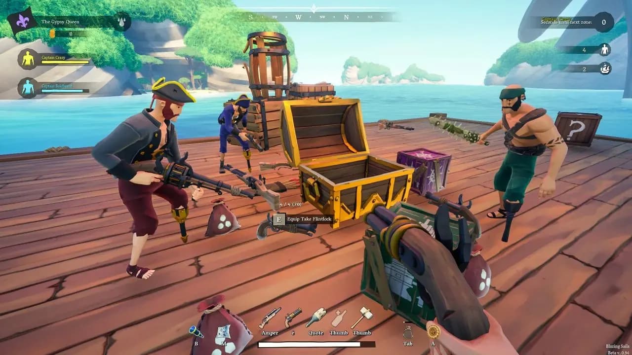 Screenshot 2 di Blazing Sails: Pirate Battle Royale PC Steam CD Key