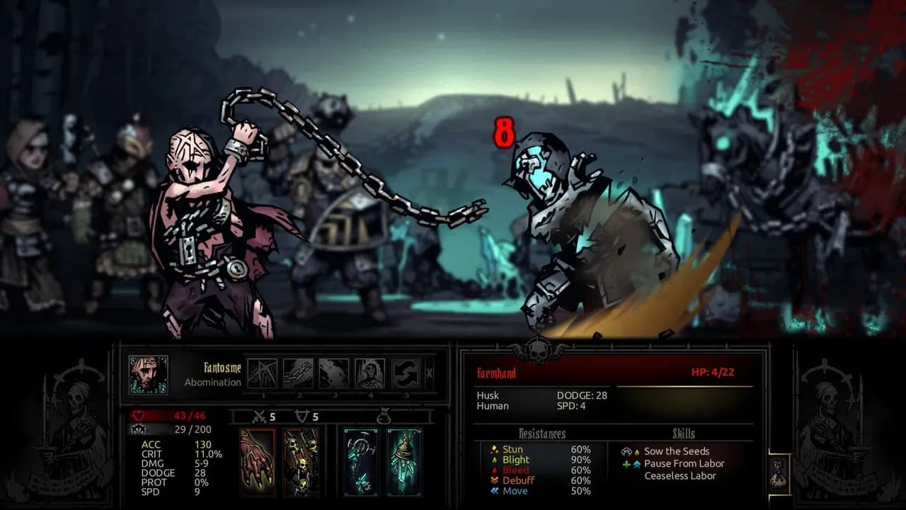 Screenshot 6 di Darkest Dungeon: The Color Of Madness PC Steam CD Key