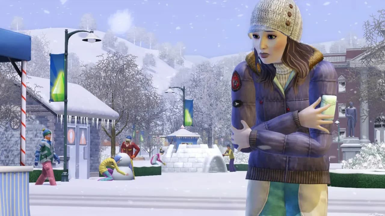 Screenshot 2 di The Sims 3: Seasons PC EA App CD Key