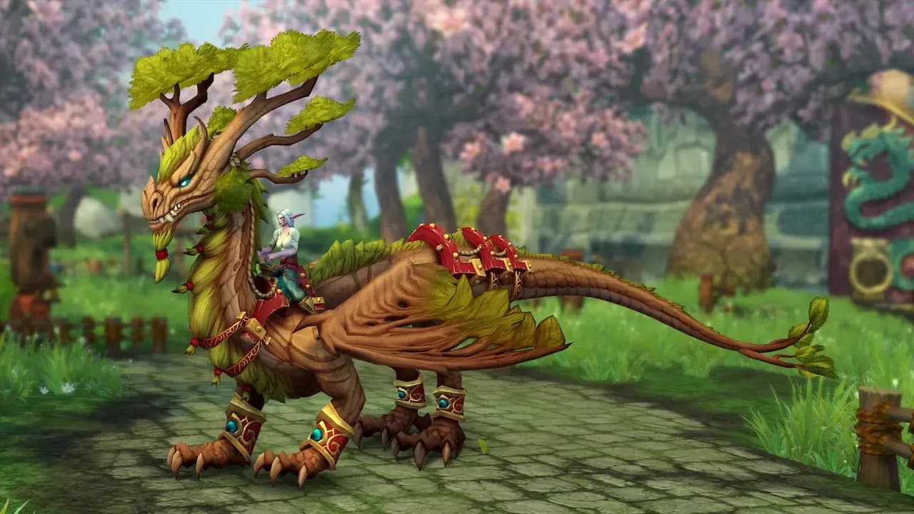 Screenshot 1 di World of Warcraft - Auspicious Arborwyrm Mount DLC PC Battle.net Gift