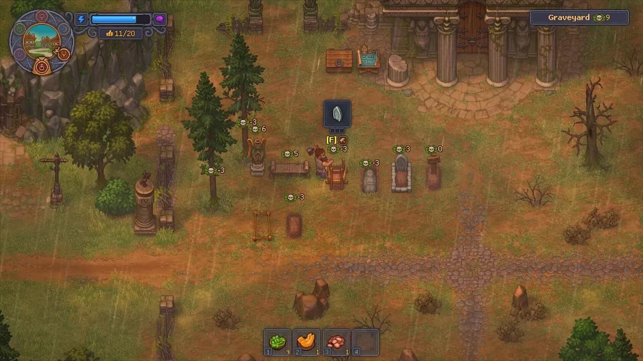 Screenshot 1 di Graveyard Keeper 2 PC Steam CD Key (EU)