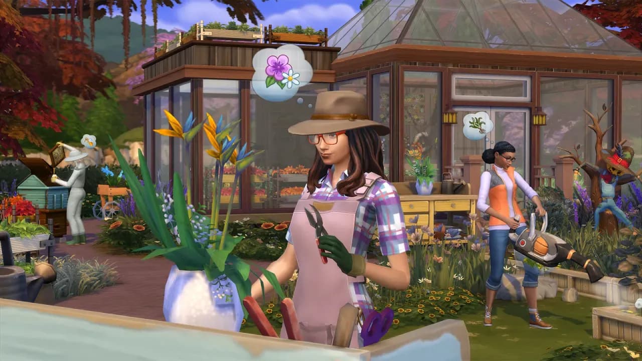 Screenshot 2 di The Sims 4 Seasons PC EA App CD Key