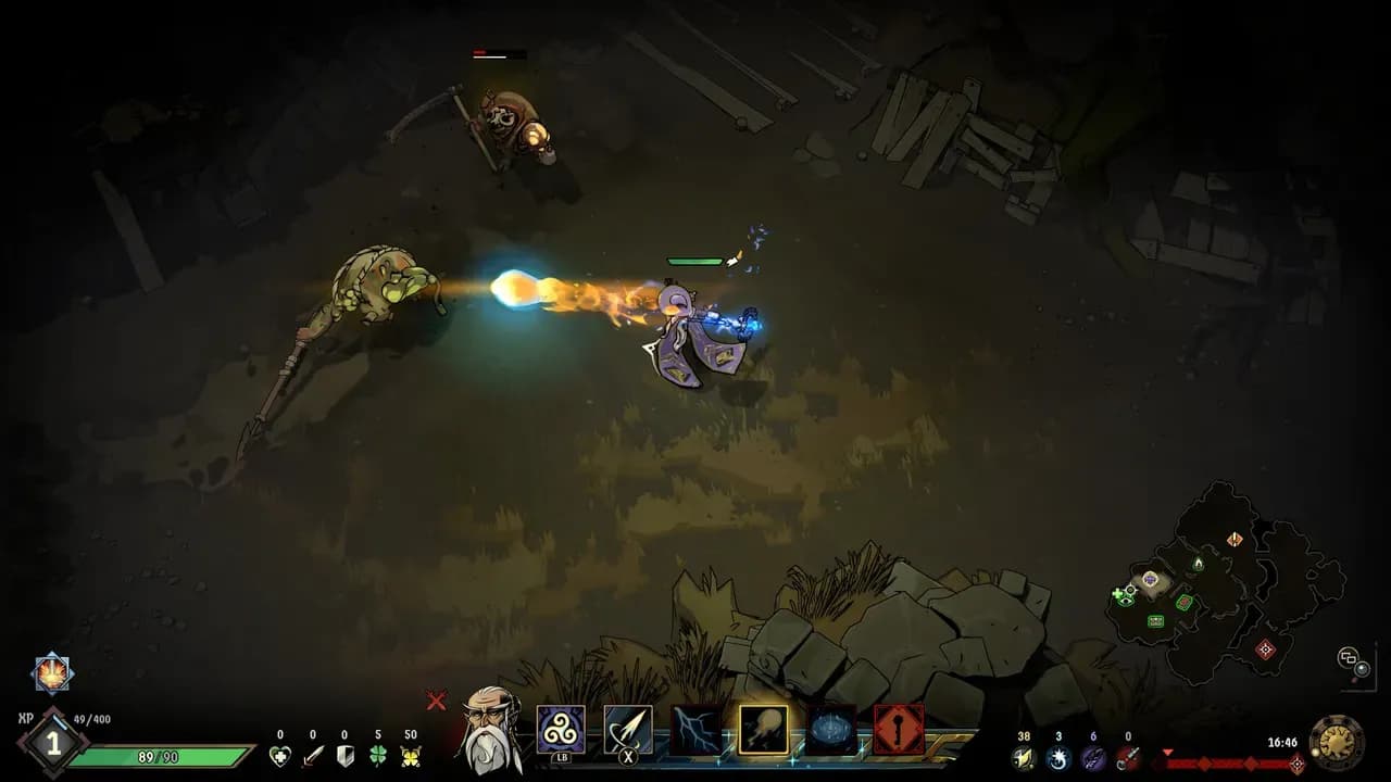 Screenshot 1 di Ravenswatch: Merlin PC Steam CD Key