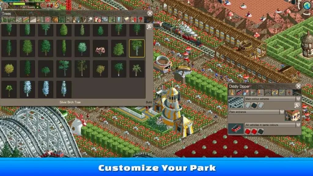 Screenshot 4 di RollerCoaster Tycoon Classic PC Steam CD Key