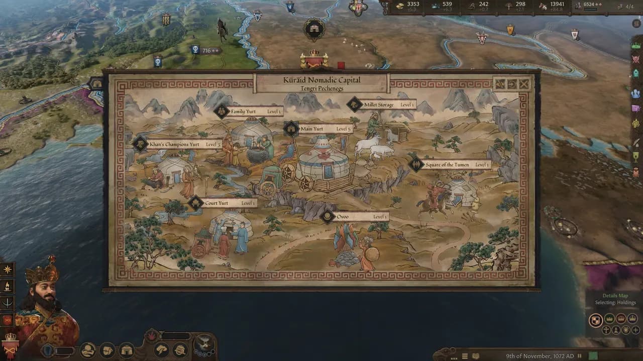 Screenshot 5 di Crusader Kings III: Khans of the Steppe PC Steam CD Key