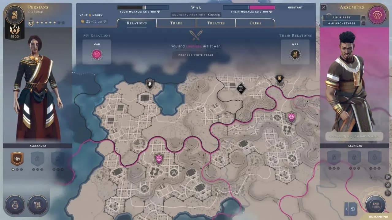 Screenshot 1 di HUMANKIND Definitive Edition PC Steam CD Key
