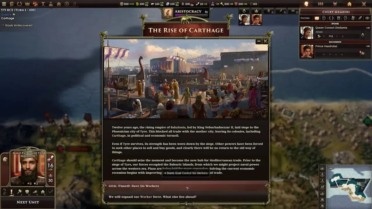Screenshot 1 di Old World PC Steam CD Key