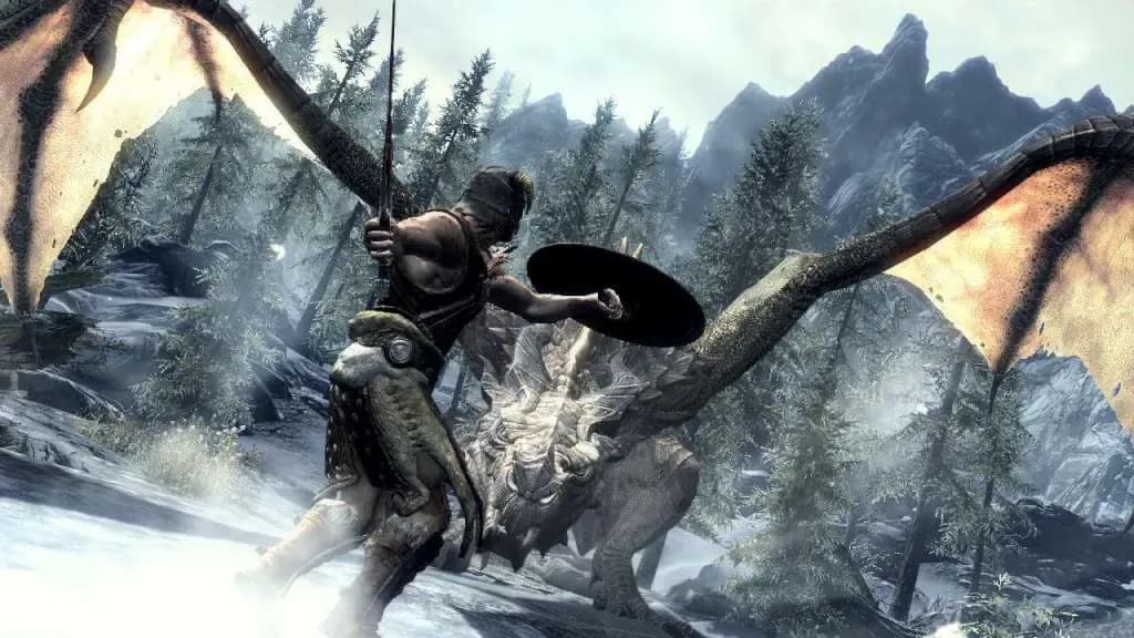 Screenshot 1 di The Elder Scrolls V: Skyrim PC Steam CD Key (EU)