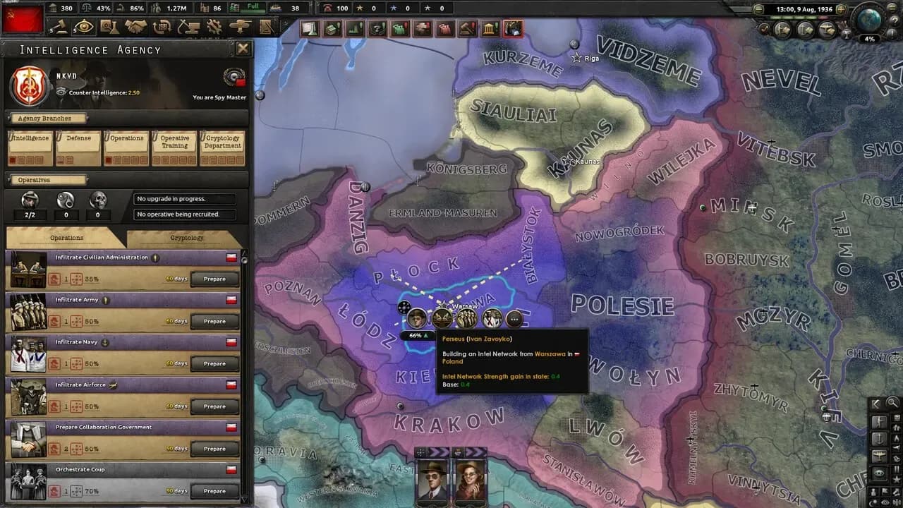 Hearts of Iron IV: La Résistance PC Steam CD Key screenshot 3