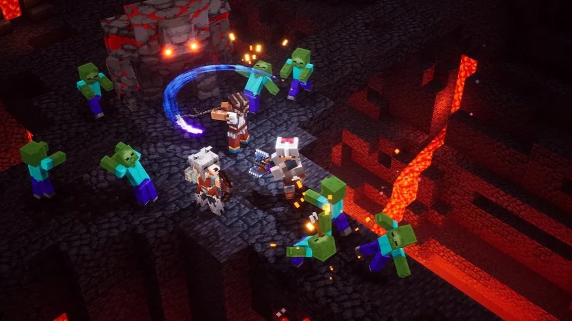 Minecraft Dungeons PS4/PS5 Account screenshot 2