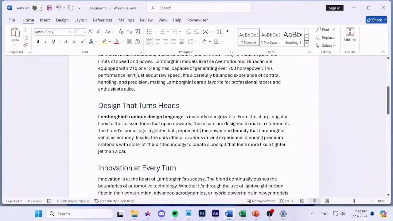 Screenshot 5 di Microsoft Office 2024 LTSC Standard Key