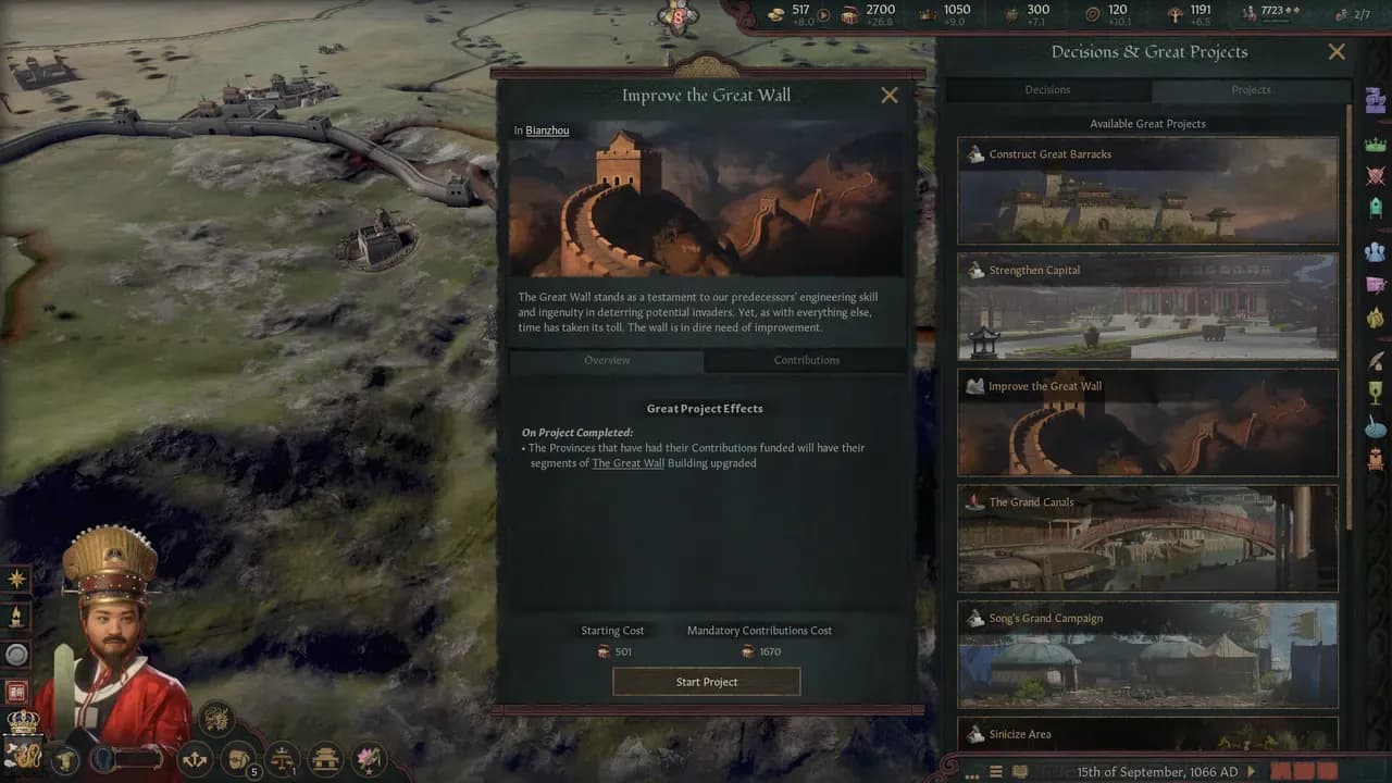 Screenshot 5 di Crusader Kings III: All Under Heaven PC Steam CD Key