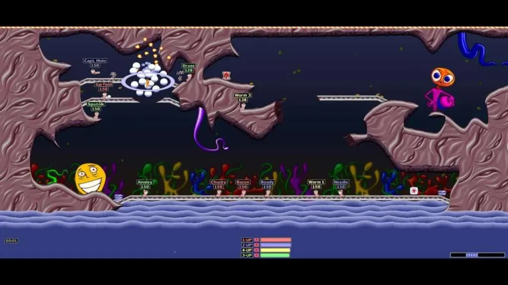 Screenshot 1 di Worms Armageddon PC Steam CD Key