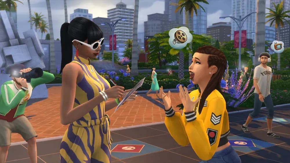 Screenshot 2 di The Sims 4: Get Famous PC EA App CD Key
