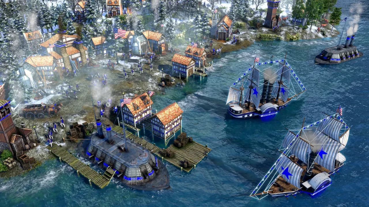 Screenshot 3 di Age of Empires III: Definitive Edition - United States Civilization PC Steam CD Key