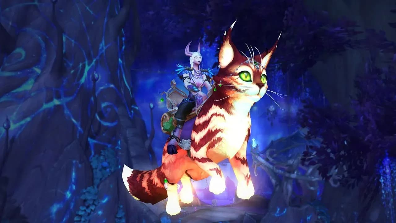 Screenshot 1 di World of Warcraft - Sunwarmed Furline Mount DLC PC Battle.net Gift