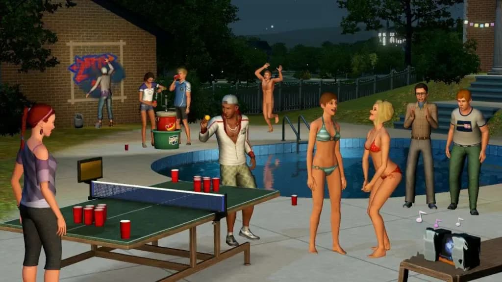 Screenshot 5 di The Sims 3 University Life PC EA App CD Key