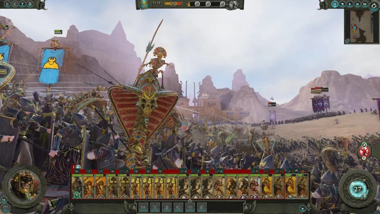 Screenshot 3 di Total War: WARHAMMER II - Rise of the Tomb Kings PC Steam CD Key
