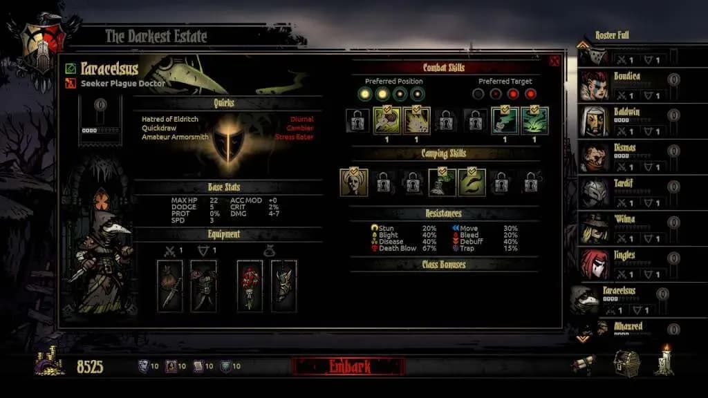 Screenshot 6 di Darkest Dungeon PC Steam CD Key