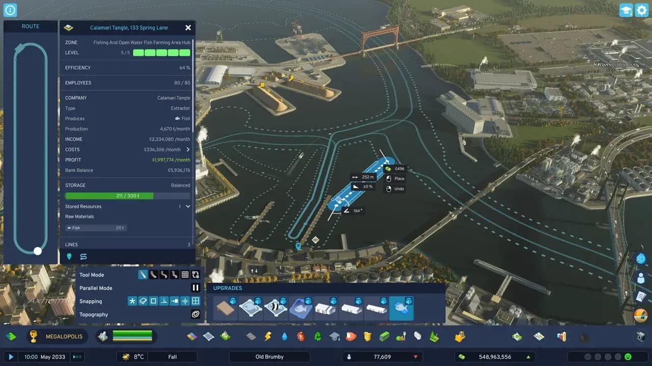 Cities: Skylines II - Bridges & Ports PC Steam CD Key screenshot 7