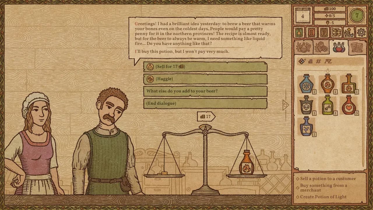 Screenshot 4 di Potion Craft: Alchemist Simulator PC Steam CD Key