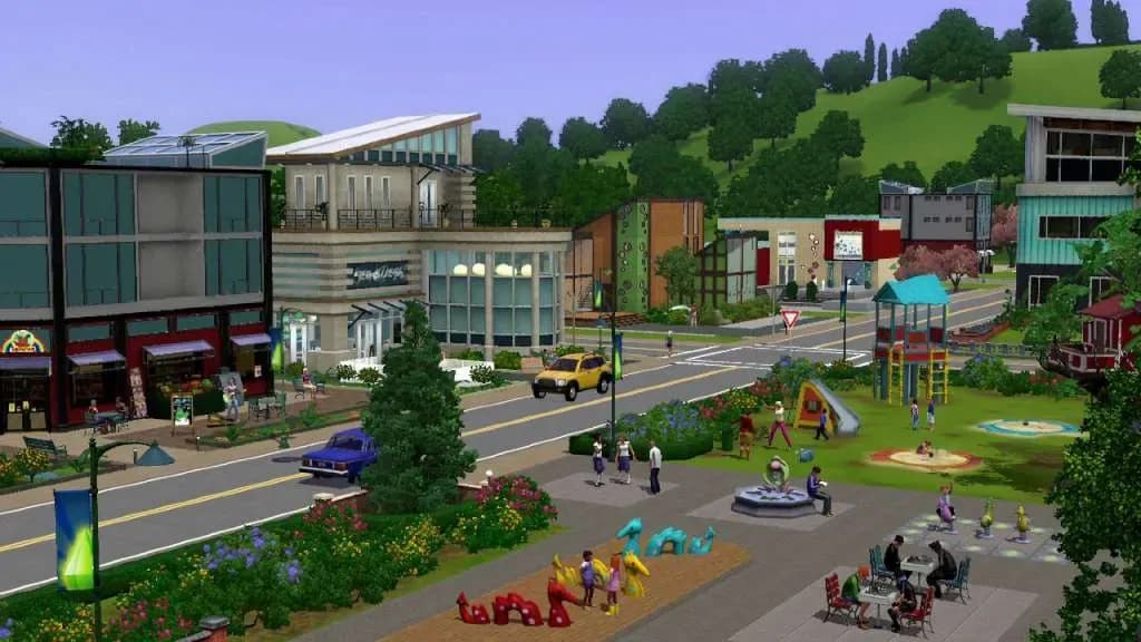 Screenshot 2 di The Sims 3 Town Life Stuff PC EA App CD Key