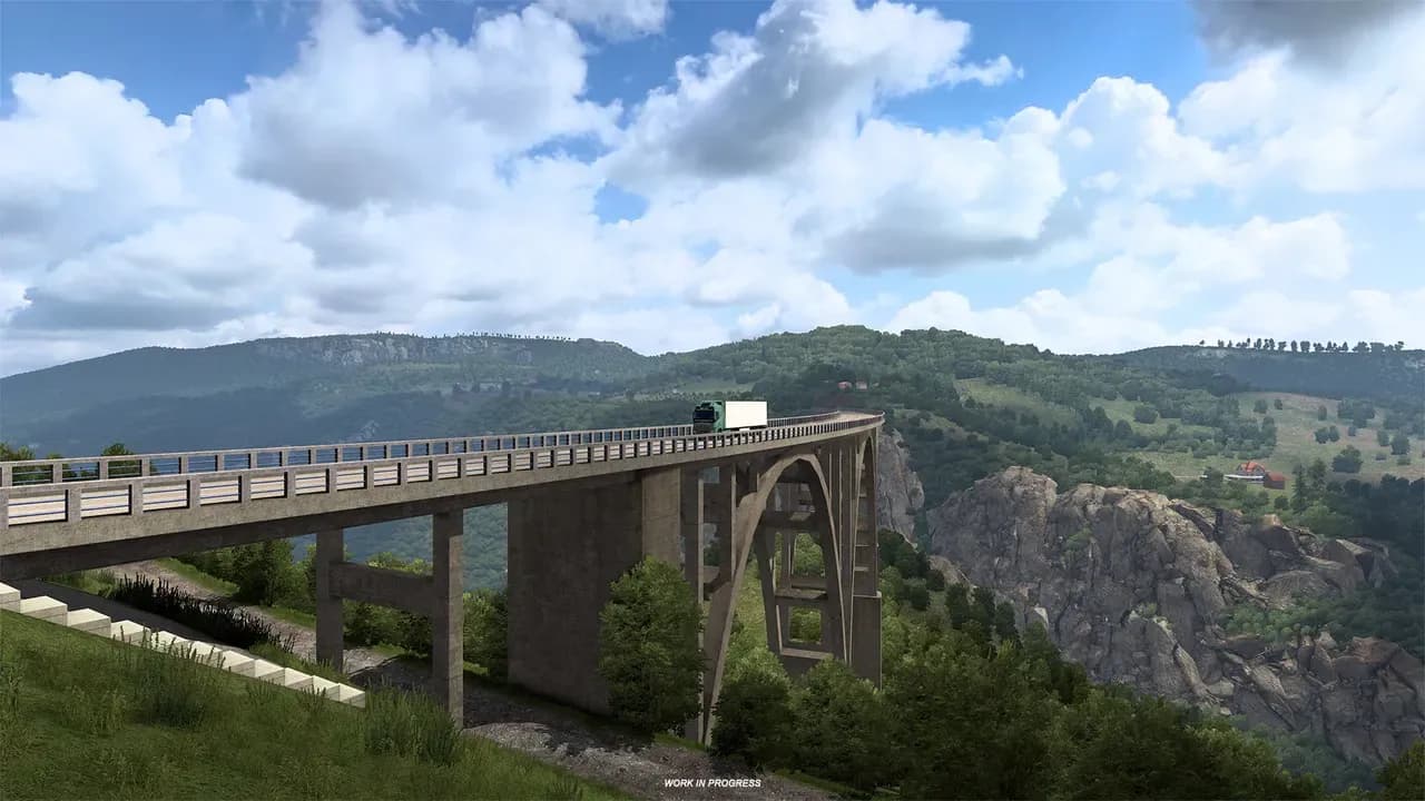 Screenshot 1 di Euro Truck Simulator 2 - West Balkans PC Steam CD Key