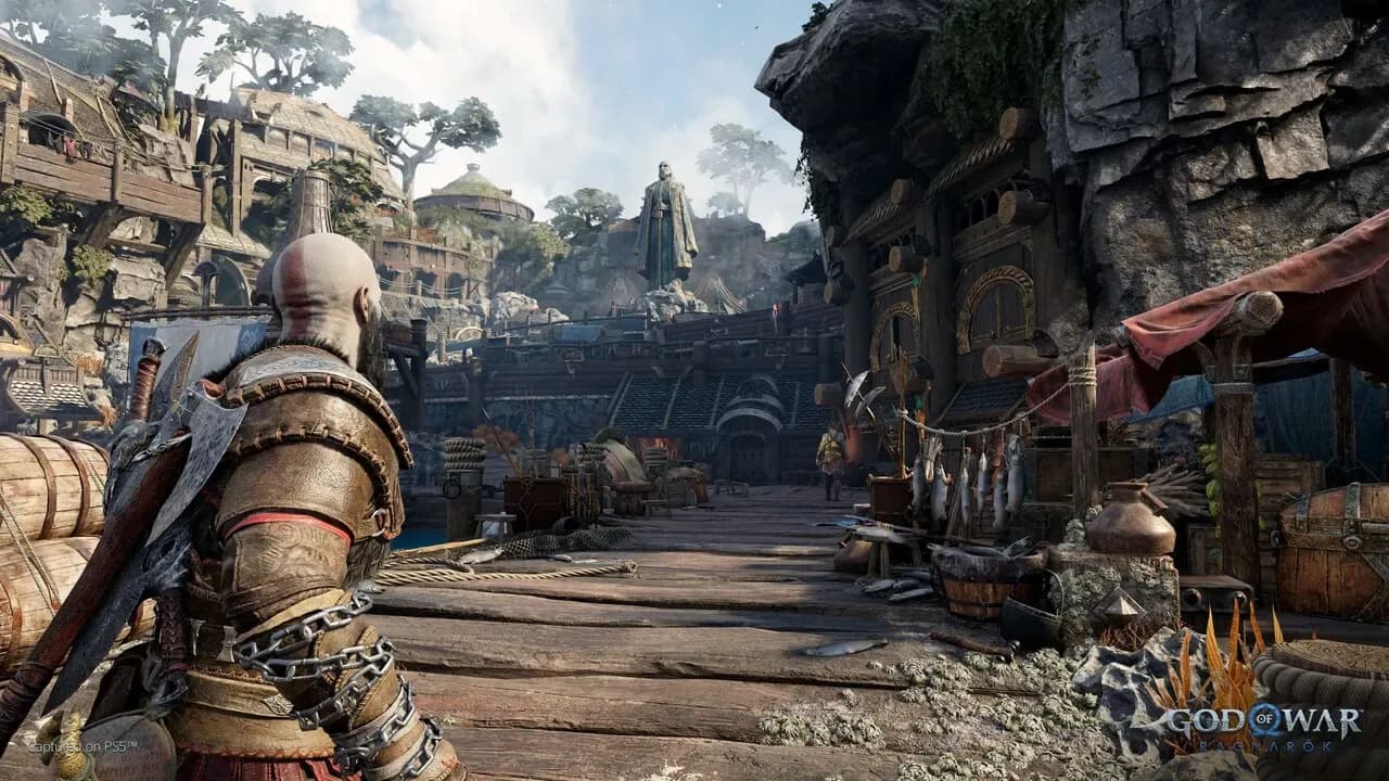God of War Ragnarök Digital Deluxe Edition PC Steam CD Key (EU) screenshot 5