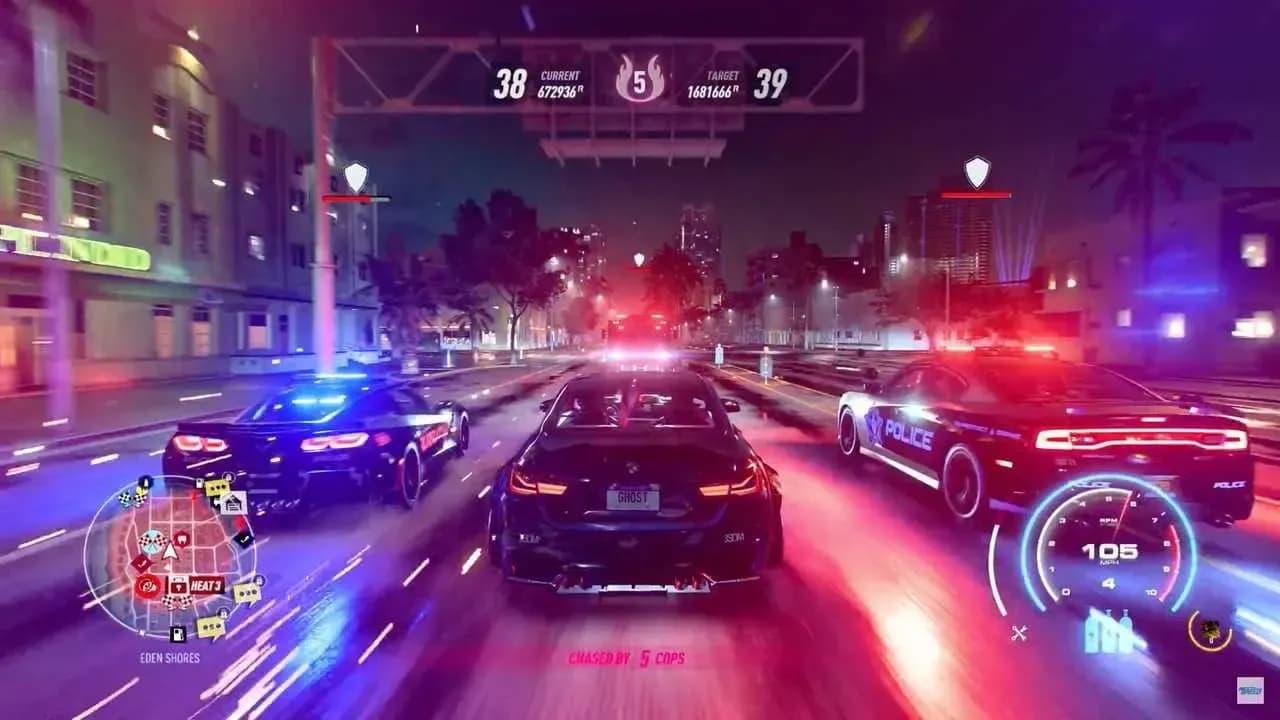 Need for Speed: Heat PS4 Account screenshot 1