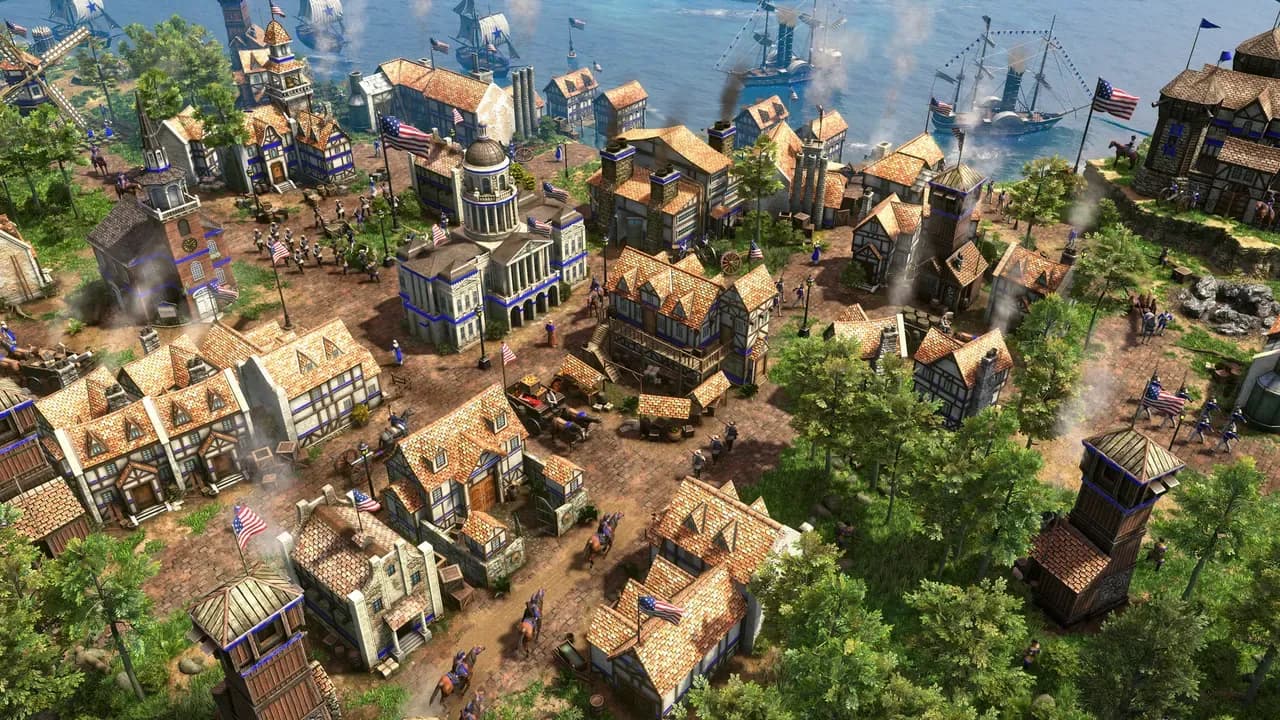Screenshot 2 di Age of Empires III: Definitive Edition - United States Civilization PC Steam CD Key