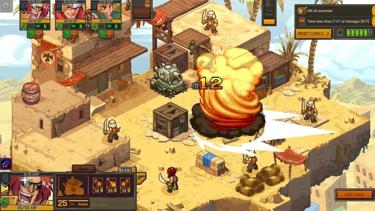Screenshot 4 di Metal Slug Tactics PC Steam CD Key