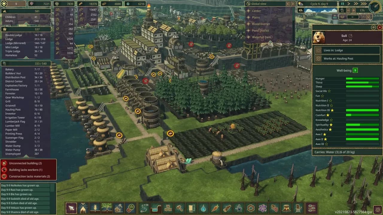 Screenshot 3 di Timberborn PC Steam CD Key