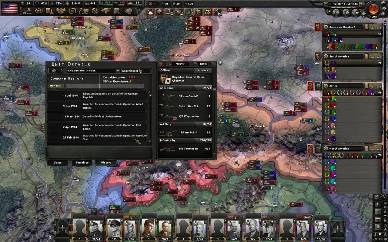 Screenshot 4 di Hearts of Iron IV: By Blood Alone PC Steam CD Key