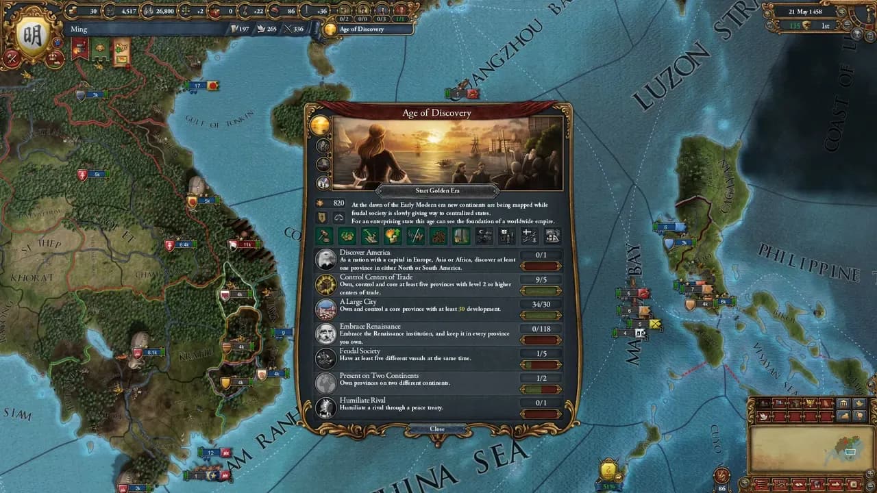 Screenshot 7 di Europa Universalis IV PC Steam CD Key