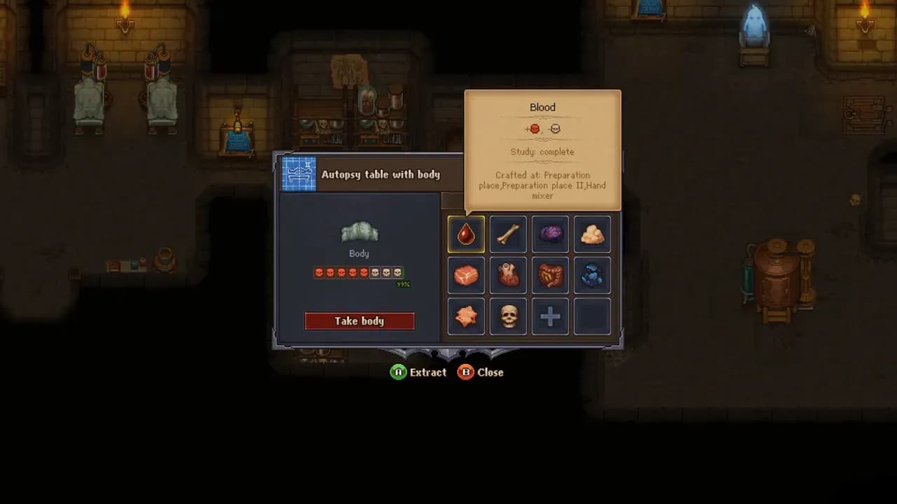 Screenshot 1 di Graveyard Keeper - Better Save Soul PC Steam CD Key