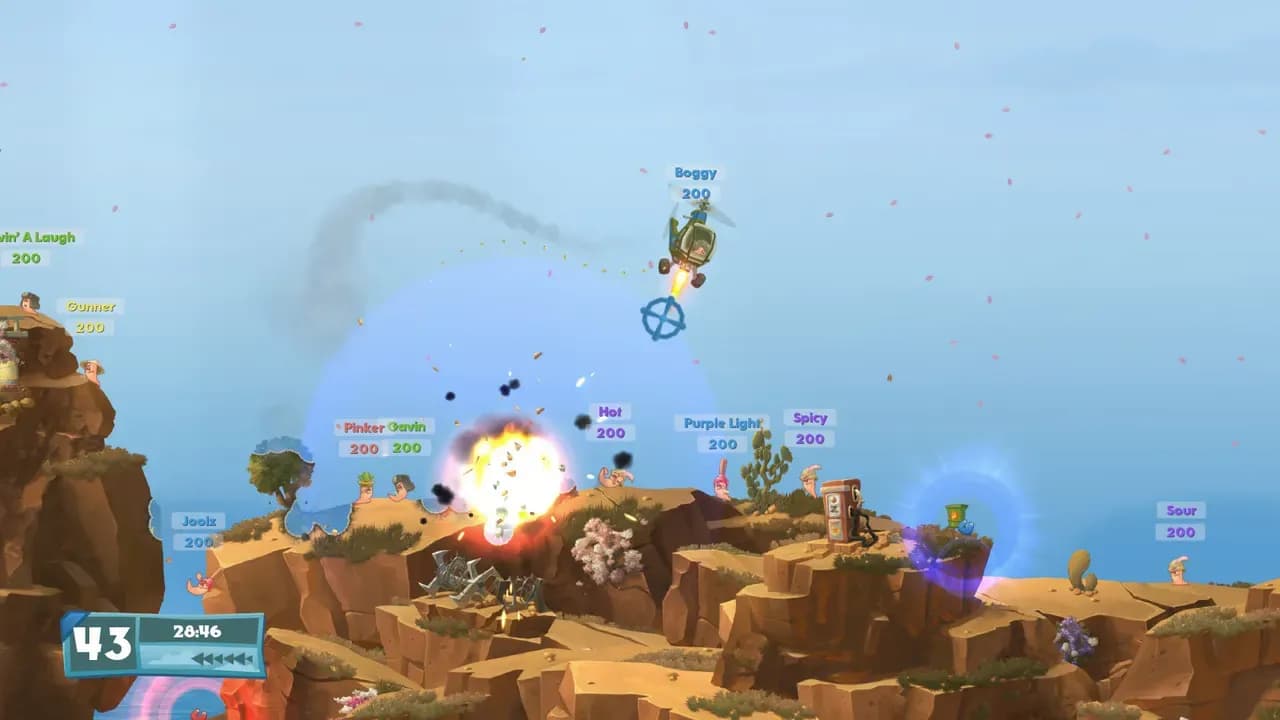 Screenshot 4 di Worms W.M.D PC Steam CD Key
