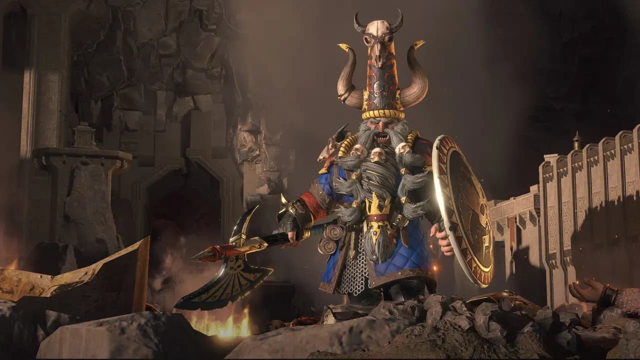 Screenshot 3 di Total War: WARHAMMER III - Forge of the Chaos Dwarfs PC Steam CD Key