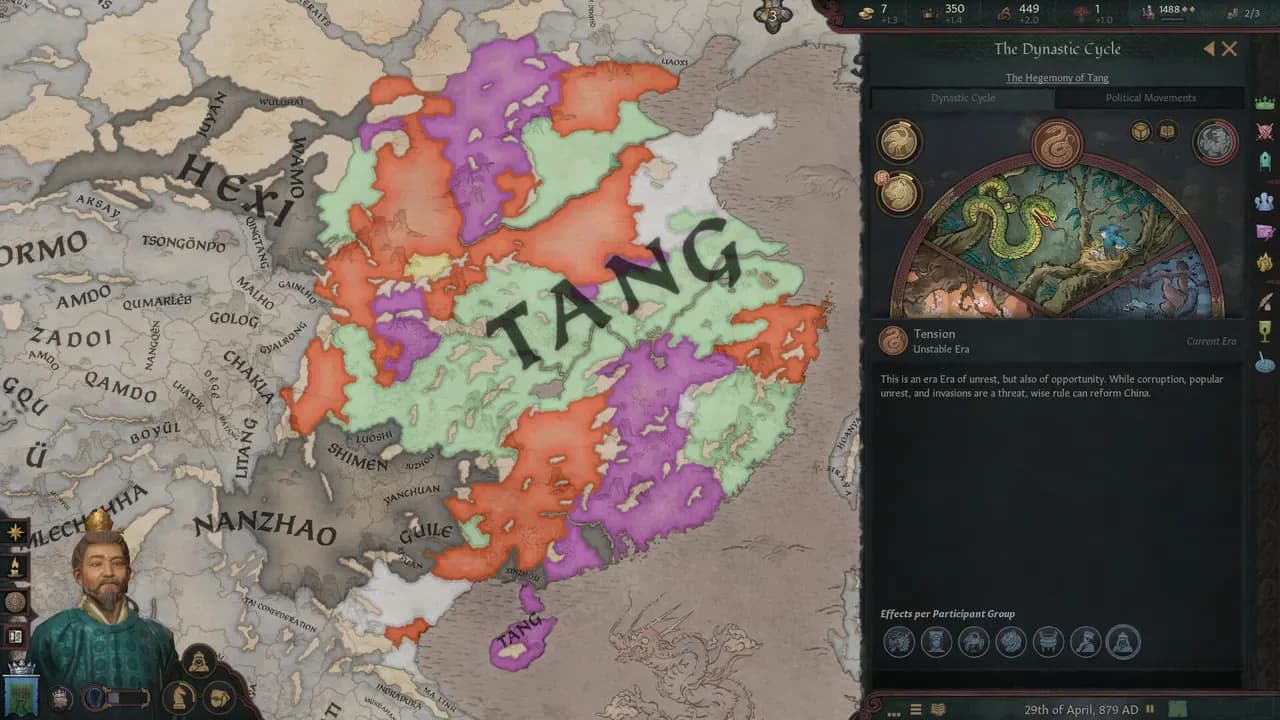 Screenshot 6 di Crusader Kings III: All Under Heaven PC Steam CD Key
