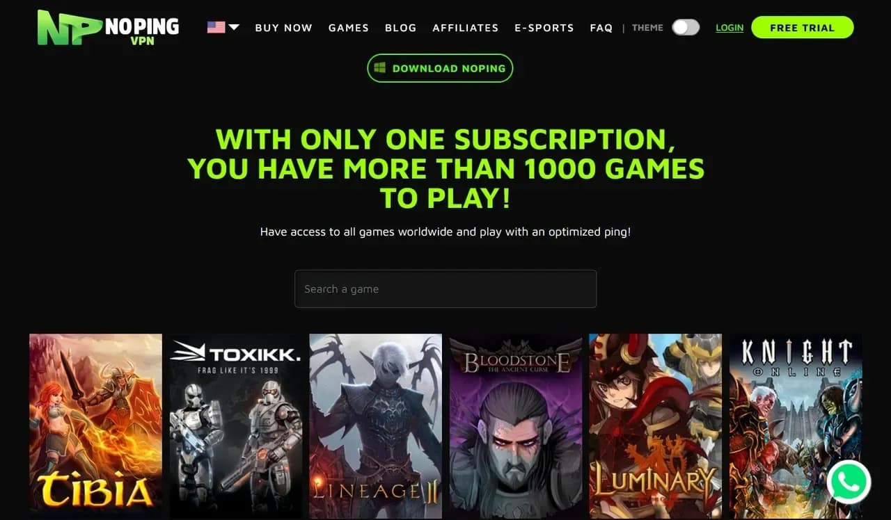 Screenshot 1 di NoPing Advanced — 30 Days Subscription