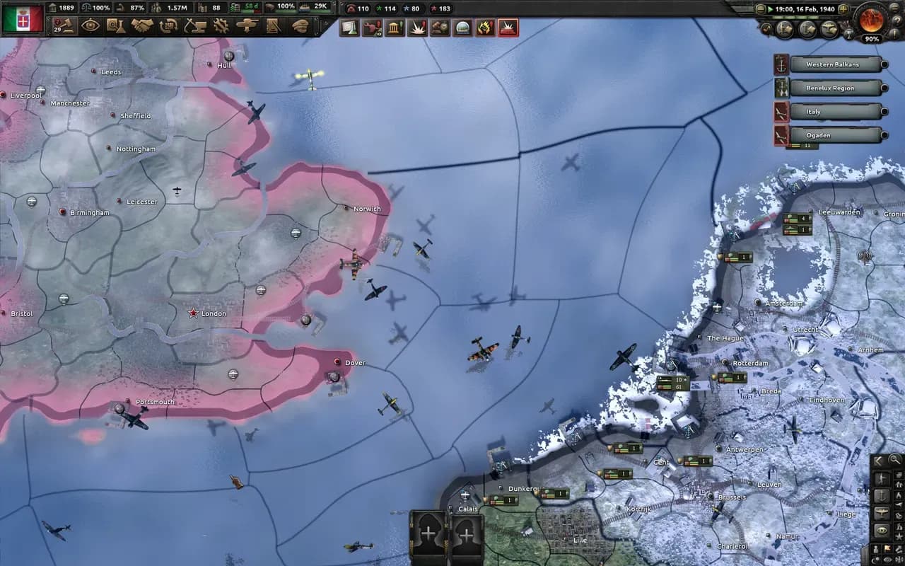 Screenshot 2 di Hearts of Iron IV: By Blood Alone PC Steam CD Key